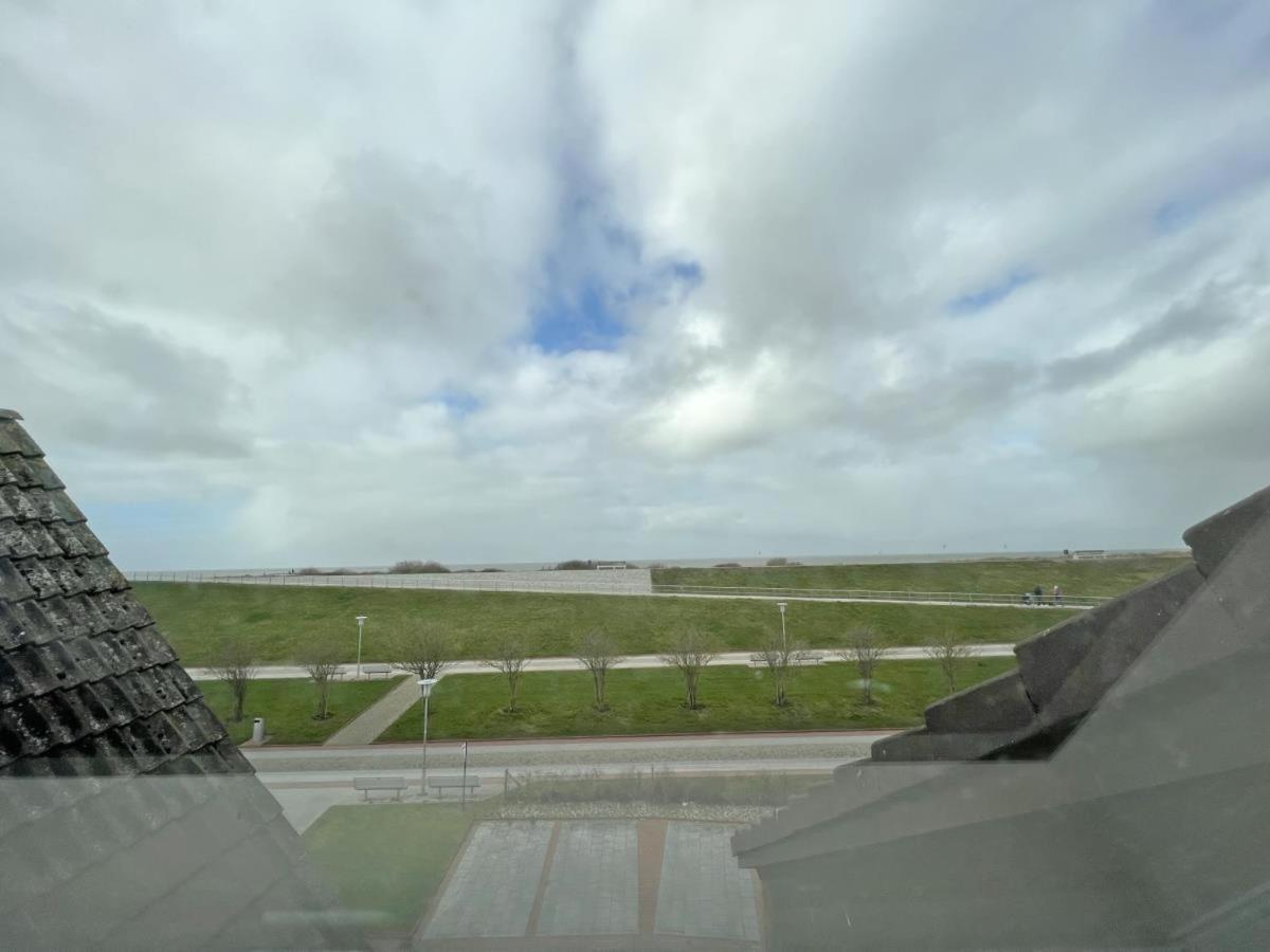 Deichblick 6 In Norddeich- Urlaub Mit Meerblick Am Strand Norden Eksteriør billede